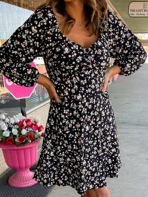 Just For Now Floral Dress