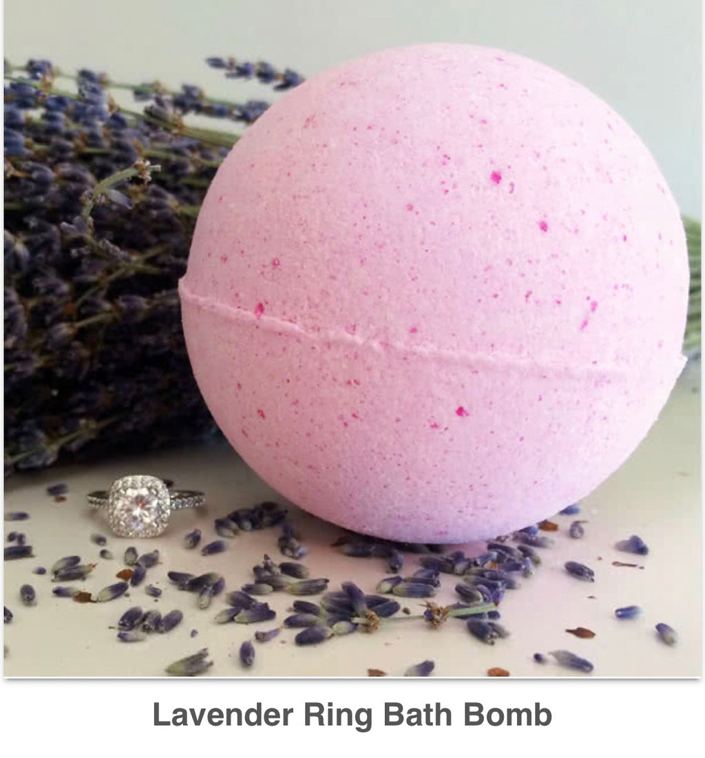 Lavender Ring Bath Bomb - West Avenue