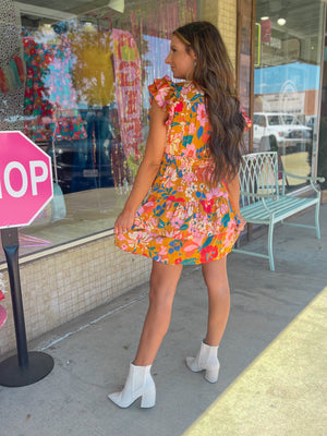 Where We Are Floral Dress