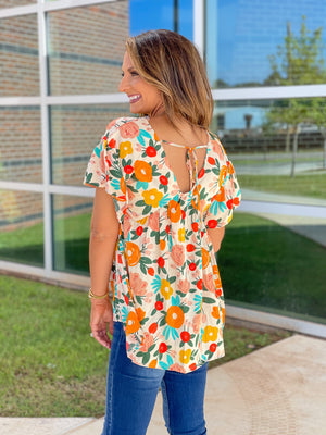 Nowhere to Go Floral Top