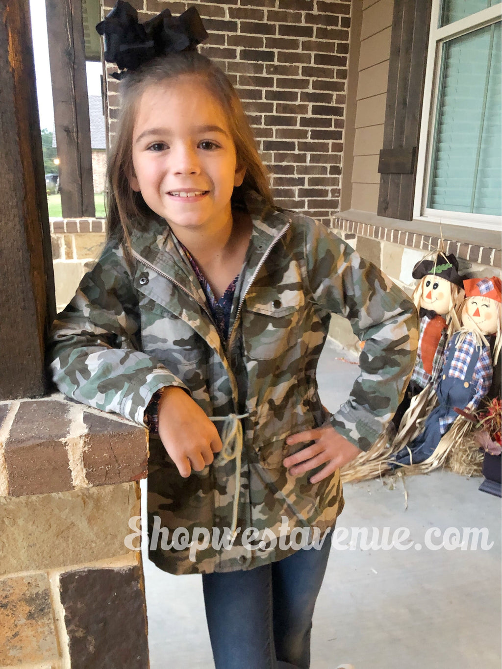 Camo Cargo Jacket - Youth - West Avenue