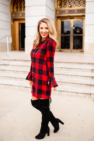 All About That Plaid Dress - West Avenue
