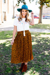 The Leopard Lady Skirt - West Avenue