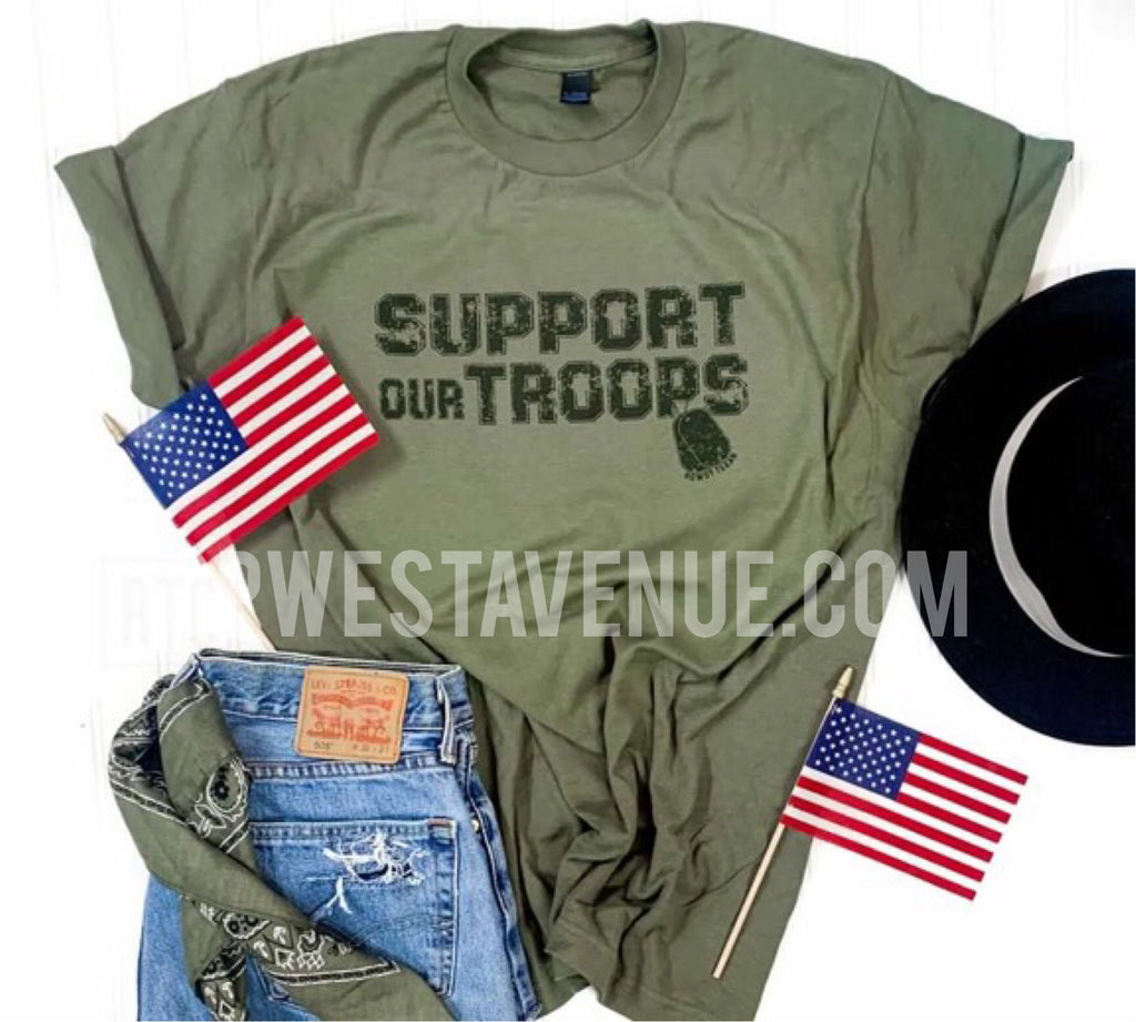 Support Our Troops - Olive - West Avenue